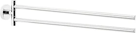 tesa Exxcellent Handtuchhalter 2-armig inkl. Klebelösung chrom