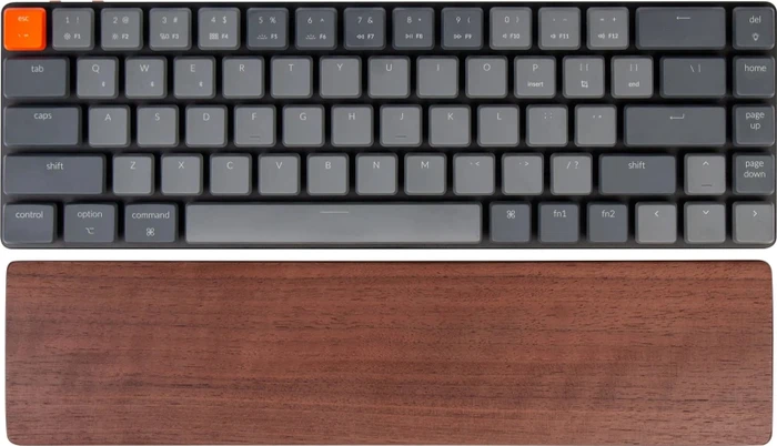 Keychron PR3 Wooden Palm Rest für Keychron C1, K8, K8 Pro, Handballenauflage (Tastatur), braun