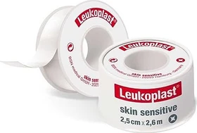 BSN medical Leukoplast skin sensitive weiß, 2.5cm x 2.6m, 1 Stück