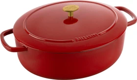 Zwilling Ballarini Bellamonte Cocotte Schmortopf oval 28x41.4cm rot