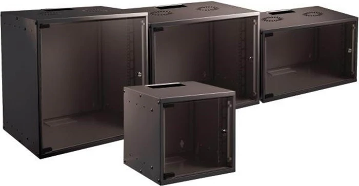 EFB Elektronik Basic Wandgehäuse 15HE, Sicherheitsglastür, IP2X, schwarz, 600mm tief