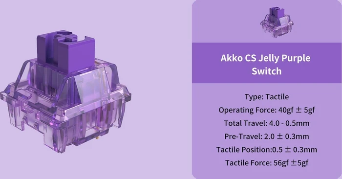 Akko 3068B Plus, Black & Gold, LEDs RGB, CS Jelly PURPLE, USB/Bluetooth, DE