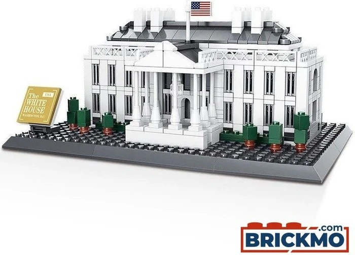 Wange Das Weiße Haus in Washington