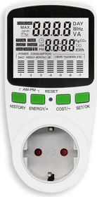 Offgridtec Stromzähler für Steckdose für Balkonkraftwerk Strommesser Echtzeit