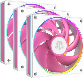 ID-Cooling AF-127-ARGB-Pink Trio, rosa, 120mm, 3er-Pack