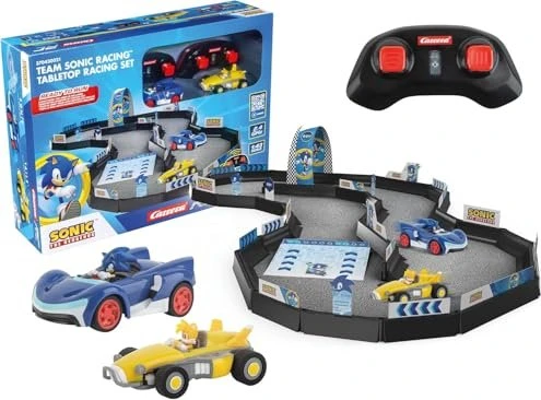 Carrera Team Sonic Racing Tabletop Racing Set