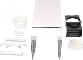 AEG Electrolux MECK50 breiter Kaminschacht edelstahl