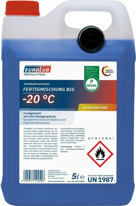 Eurolub Schreibenfrostschutz Fertigmischung -20°C 5l