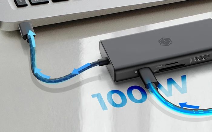 RaidSonic Icy Box IB-DK4011-CPD, USB-C 3.1 [Stecker]