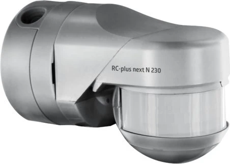 B.E.G. RC-plus next N 230 Edelstahl-Optik, Bewegungsmelder (93346)