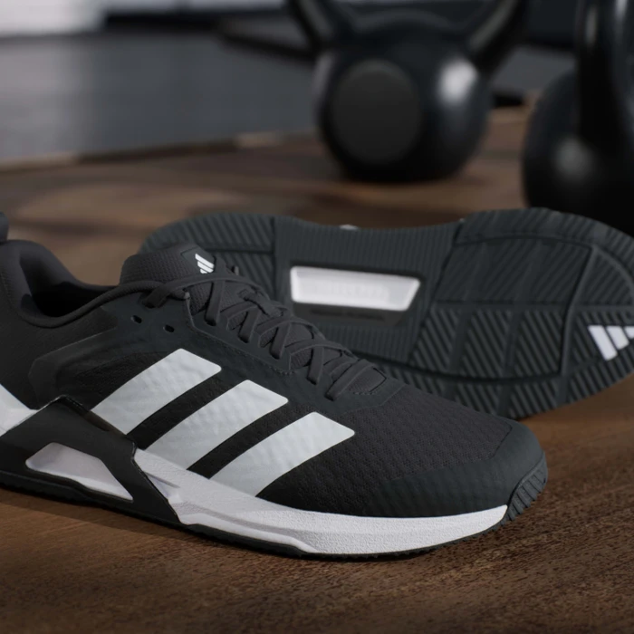 adidas Dropset Control core black/cloud white/lucid red (Herren)