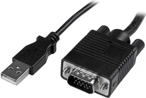 StarTech KVM Console to Laptop USB 2.0 Portable Crash Cart Adapter with File Transfer & Video Capture