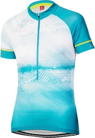 Löffler Grunge Trikot kurzarm cool water (Damen)