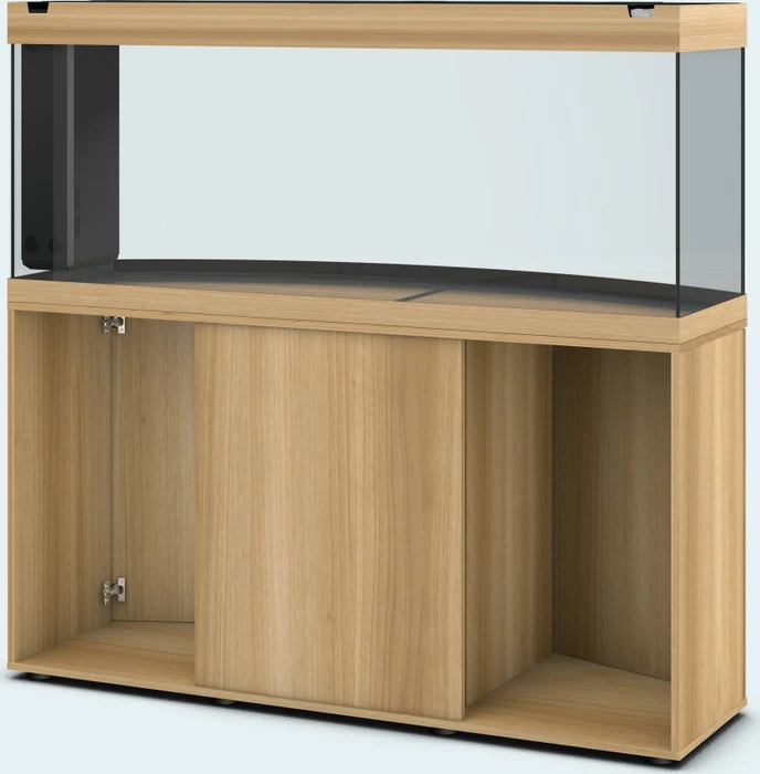 Juwel Vision 450 LED Aquarium-Set mit Unterschrank, helles Holz/helles Holz, 450l