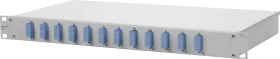 Metz Connect OpDAT fix splice LWL-Patchpanel SC-D Kupplungen, OS2, 12-Port, 1HE, 1HE