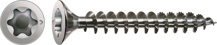 Spax Edelstahl rostfrei A2 4CUT T-STAR plus T10 Universalschraube, 3x25mm, 25 Stück