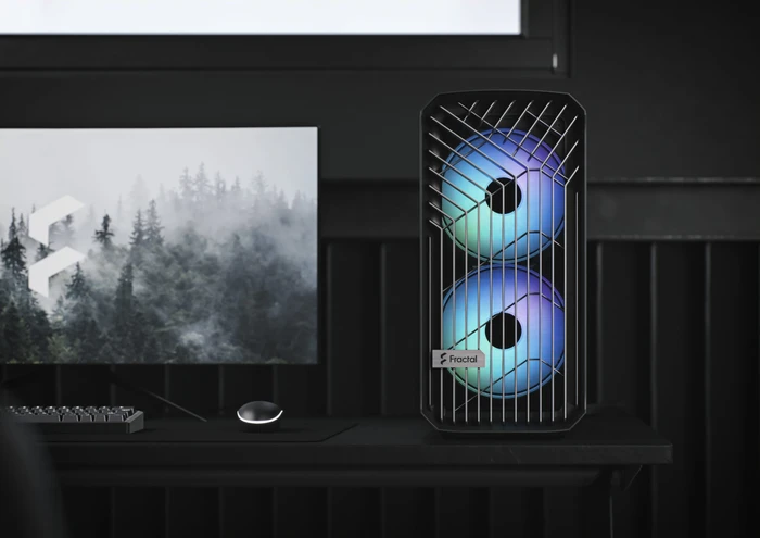 Fractal Design Torrent Compact White RGB TG Light Tint, Glasfenster