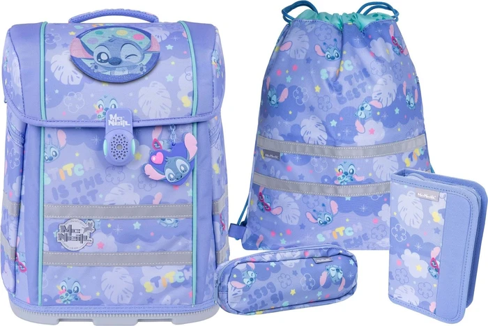 McNeill Perfecto Disney Stitch II Schultaschen-Set, 5-tlg.