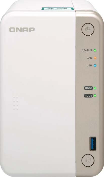 QNAP Turbo Station TS-251B-4G, 4GB RAM, 1x RJ-45 1000Base-T, 2x USB-A 3.0