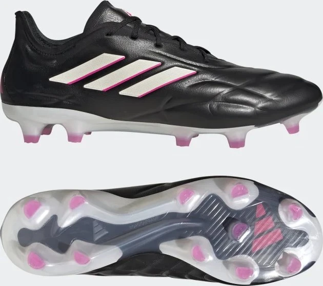 adidas Copa Pure.1 FG core black/zero metalic/team shock pink 2