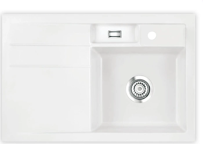 systemceram Bela 78 Einbau Becken rechts polar