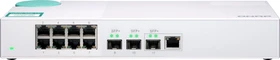 QNAP QSW-300 Desktop Gigabit Switch, 8x RJ-45, 2x SFP+, 1x RJ-45/SFP+ (QSW-308-1C)