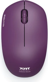 Port Designs Wireless Mouse Collection violett, USB