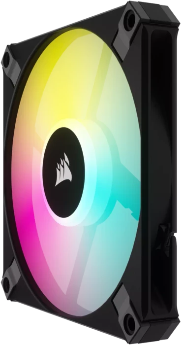 Corsair AF Series iCUE AF120 RGB Slim Twin Pack, schwarz, 120mm, 2er-Pack