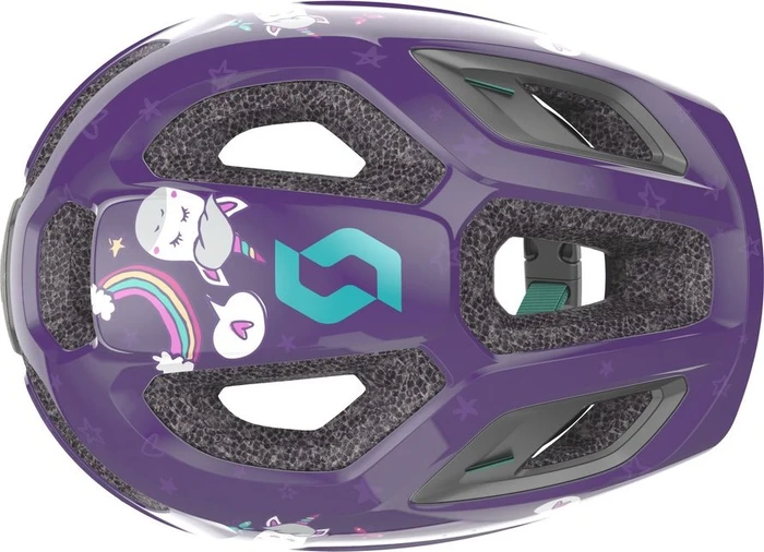 Scott Spunto Kid Kinderhelm deep purple/blue