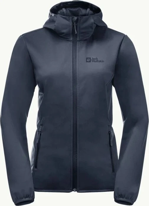Jack Wolfskin Windhain Hoody Funktionsjacke night blue (Damen)
