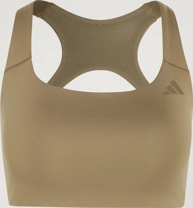 adidas Optime Workout Medium-Support Sport-BH khaki six (Damen)