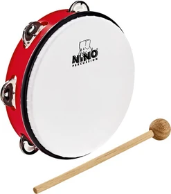 Nino ABS Tambourin 8" rot