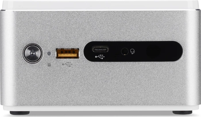 Acer Revo Cube weiß, weiß/silber, Celeron 3865U, 4GB RAM, 128GB SSD