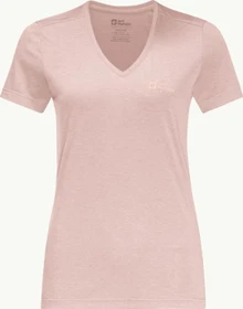 Jack Wolfskin Crosstrail Funktionsshirt kurzarm rose smoke (Damen)