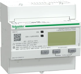 Schneider Electric iEM3110 Energiezähler, 63A, 1x Ausgang, Strom-/Energiemesser (A9MEM3110)