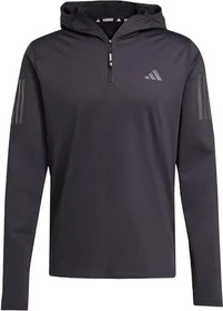 adidas Own The Run Half-Zip Laufshirt langarm schwarz (Herren)