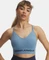 Under Armour Vanish Seamless Low Sport-BH blue smoke/washed navy (Damen) Vorschaubild