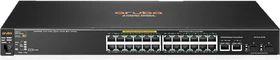 HPE Aruba 2530 24 Rackmount Managed Switch, 26x RJ-45, 2x SFP, 195W PoE+ (J9779A)