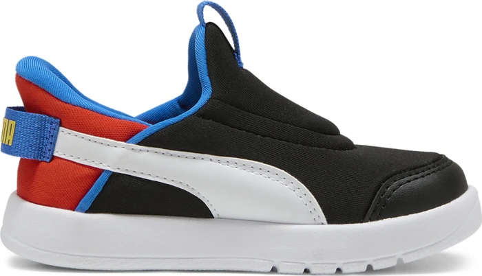Puma Courtflex V3 Sliptech puma black/puma white/redmazing (Junior)