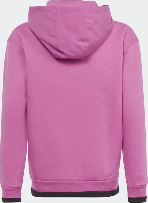 adidas ALL SZN Fleece Full-Zip Hoodie preloved fuchsia/black (Junior)