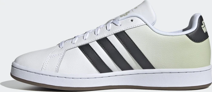 adidas Grand Court cloud white/carbon/halo green