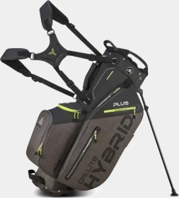 Big Max Dri Lite Hybrid Plus Golftasche black/storm charcoal/lime