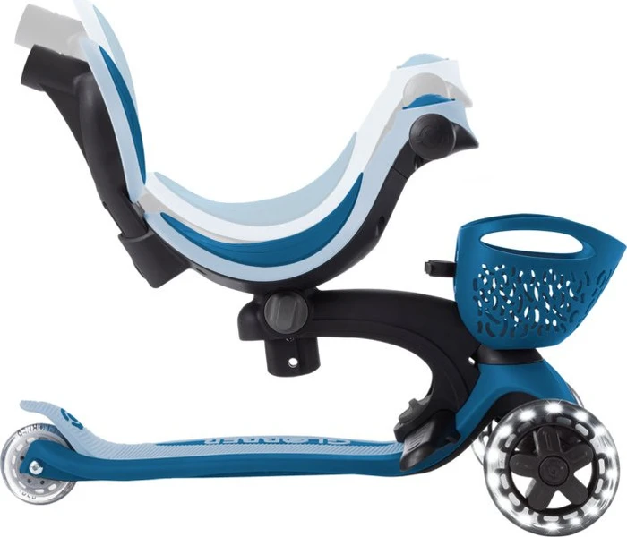 Globber Go Up Baby 360 Lights Kickboard petrol