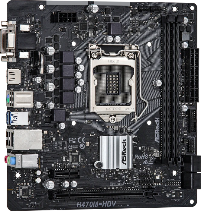 ASRock H470M-HDV (Intel 1200)
