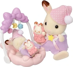 Epoch Sylvanian Families - Sets mit Figuren und Möbeln - Schokoladenhasen Träumsüß Set