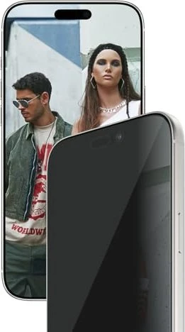 PanzerGlass Safe Privacy Screen Protector Ultra-Wide Fit with EasyAligner für Apple iPhone 17 Pro Max