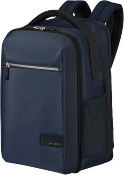 Samsonite Litepoint, Underseat Backpack S, Untersitz Handgepäck, Kabinentasche, Flugzeug Rucksack, 40cm, 23l, blau