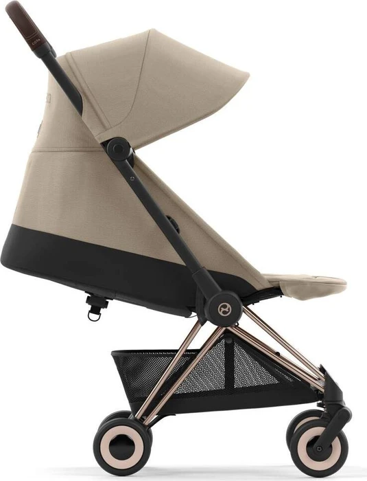 Cybex Coya Rosegold Frame cozy beige