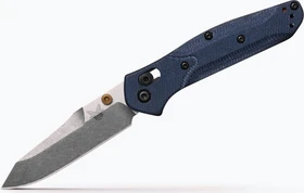 Benchmade Mini Osborne Taschenmesser grün/silber