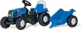 rolly toys rollyKid Landini Trettraktor mit Anhänger blau